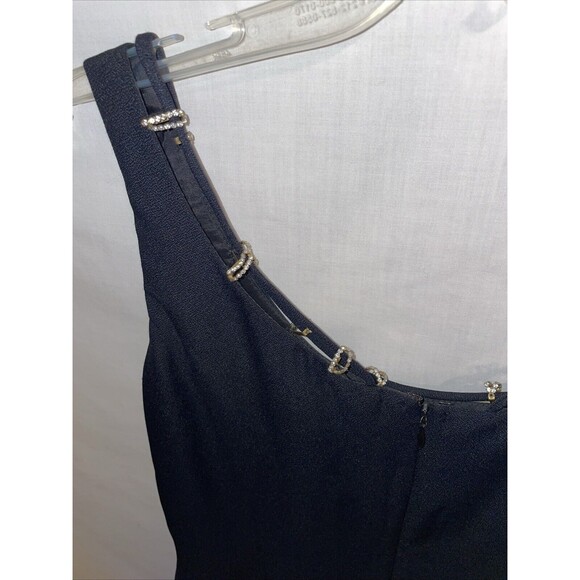 Michael Marcella Ltd. Women’s Embellished Dress Size 8 Black Business Formal - Picture 11 of 12